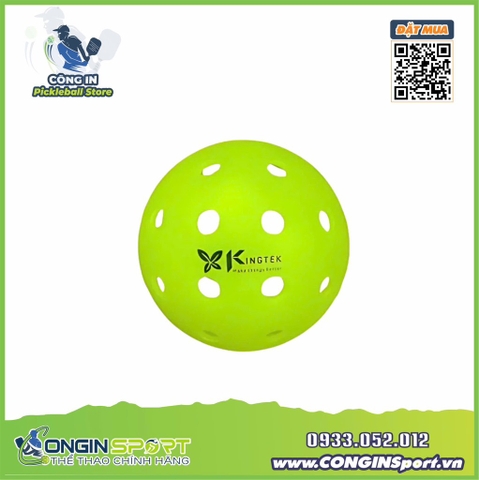 BÓNG PICKLEBALL KINGTEK RT40 CHÍNH HÃNG Đúc nguyên khối - Chuẩn thi đấu