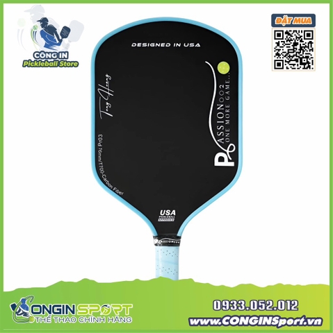 VỢT PICKLEBALL PASSION002 THƯƠNG HIỆU MỸ - PRO3 T700 Carbon Fiber
