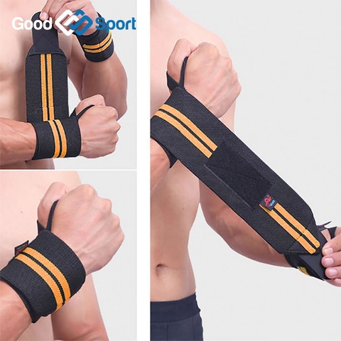 [Mã MASOMLM3 giảm 15% tối đa 50K đơn 150K] Đai cuốn cổ tay thể hình Aolikes AL1538 (1 đôi)