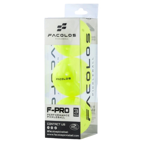 BÓNG PICKLEBALL FACOLOS CHÍNH HÃNG Chuẩn thi đấu