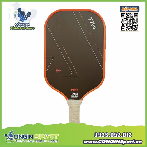 VỢT PICKLEBALL T700 PRO CARBON FIBER - Mặt nhám, chất lượng, đa dạng màu sắc