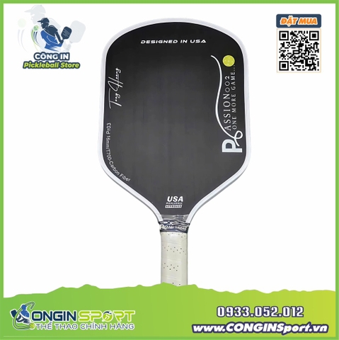 VỢT PICKLEBALL PASSION002 THƯƠNG HIỆU MỸ - PRO3 T700 Carbon Fiber