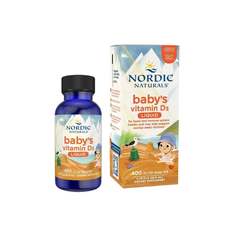Dung dịch Nordic Naturals Baby's Vitamin D3 Liquid 22.5ml