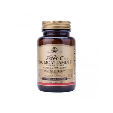 Viên uống Ester - C 500mg Vitamin C L/50v SOLGAR Hỗ trợ tăng đề kháng