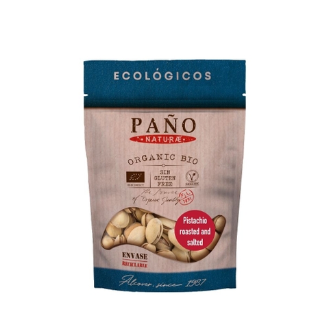Hạt dẻ cười rang muối hữu cơ Pano Naturae 90g - Tây Ban Nha