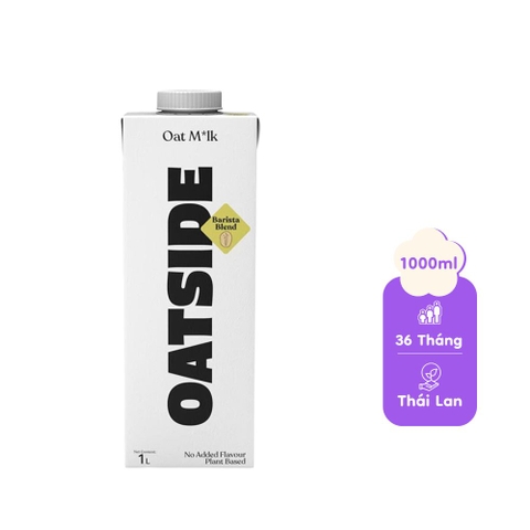 Sữa yến mạch Oatside Barista Blend 1L