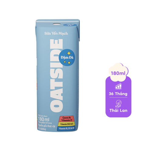 Sữa yến mạch Deluxe OATSIDE 180ml