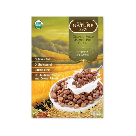 Ngũ cốc gạo Jasmine hữu cơ Zvof vị ca cao 35g x 7 gói (Từ 18 tháng tuổi)