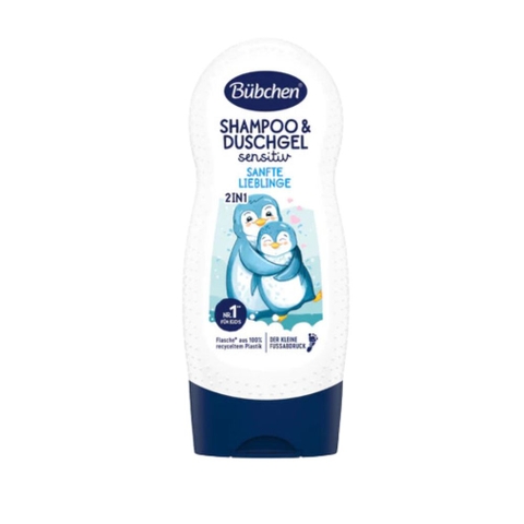 Sữa tắm gội thuần chay dành cho da nhạy cảm Bubchen Sanfte Lieblinge (Dùng cho bé từ 3 tuổi trở lên)