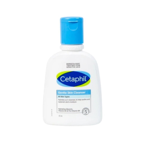 Sữa rửa mặt dịu lành cho da nhạy cảm Cetaphil Gentle Skin Cleanser 125ml