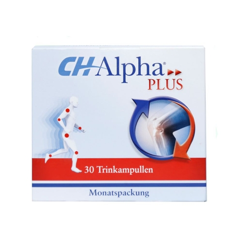 CH Alpha Plus - Bổ sung collagen chuyên biệt cho sụn khớp ( Hộp 30 ống)