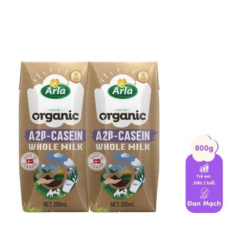 Sữa Tươi Hữu Cơ Đạm A2-Casein 200ml