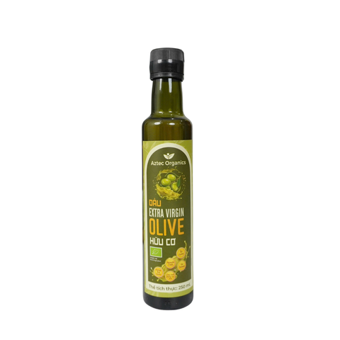 Dầu Extra Virgin Olive hữu cơ 250 ml - Aztec Organics