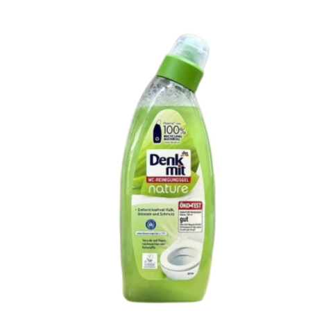 Dung dịch tẩy rửa bồn cầu Denkmit hương thiên nhiên màu xanh lá WC-Reiniger nature 750ML
