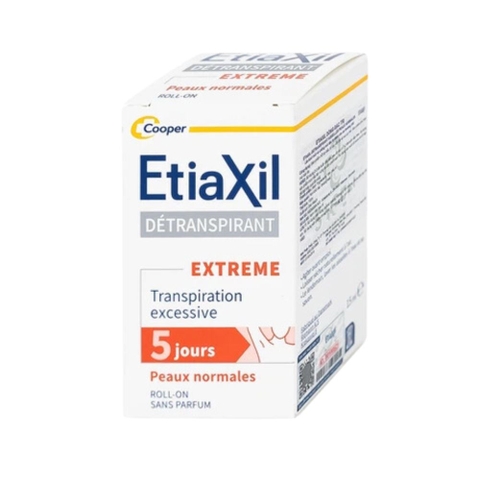Lăn khử mùi đặc trị H/15ml ETIAXIL da thường ( Nhãn đỏ)