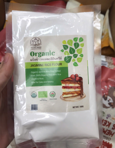 Bột gạo hữu cơ - Tẻ - 100g