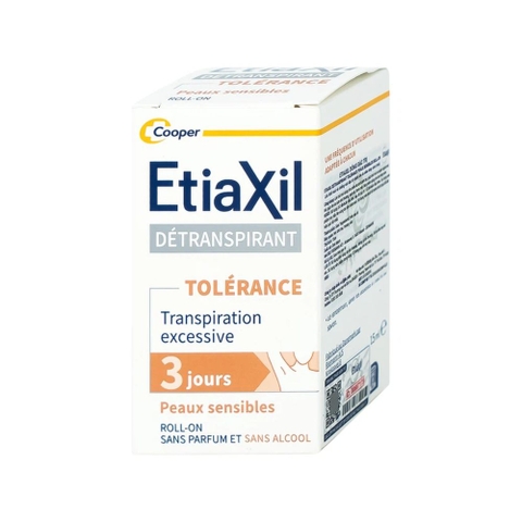 Lăn khử mùi đặc trị H/15ml ETIAXIL da siêu nhạy cảm ( Nhãn nâu)
