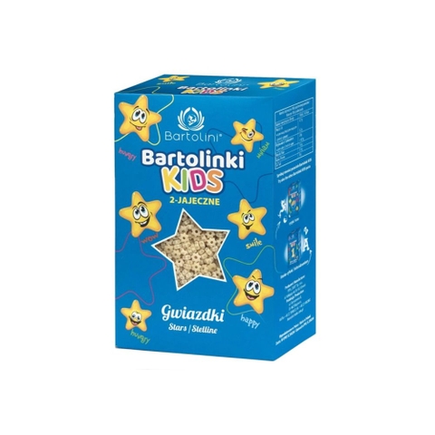 Mì nui cho bé hình ngôi sao Bartolini 250g