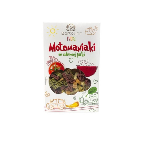 Mì nui rau củ cho bé hình xe động cơ Bartolini 250g