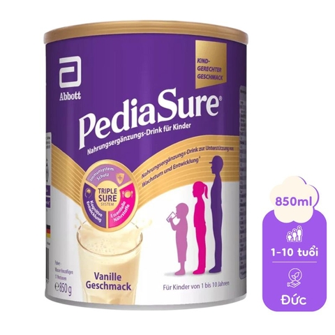 Sữa Pediasure Đức 850g 1-10 tuổi