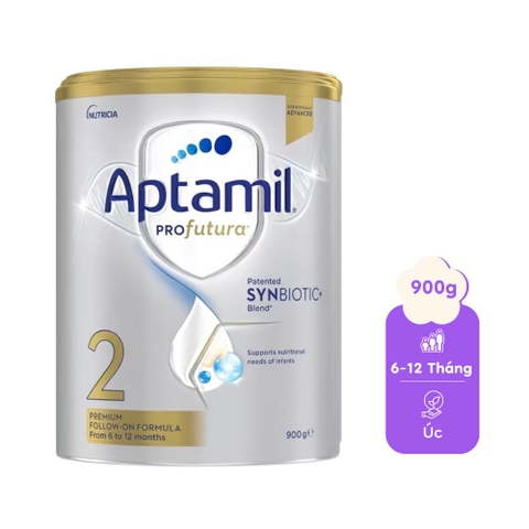 Sữa Aptamil Úc số 2 Profutura (900G) cho trẻ từ 6 - 12 tháng tuổi