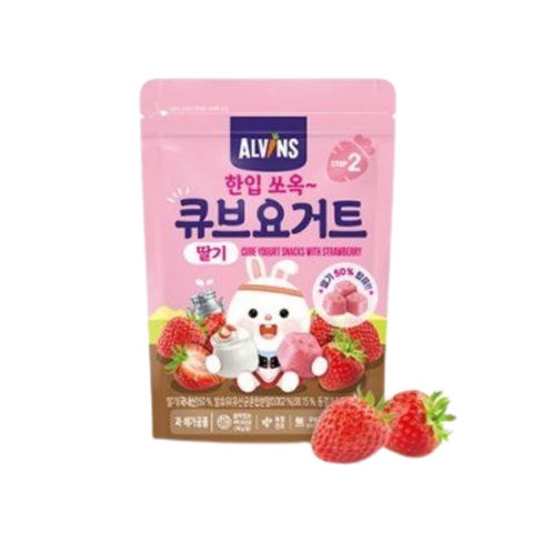 Sữa chua khô sấy lạnh cho bé vị dâu Alvins 16g