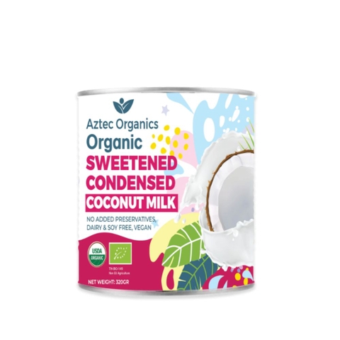 Sữa dừa đặc hữu cơ thuần chay Aztec Organic