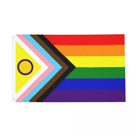 Cờ LGBT Tiến bộ Tự hào PLUS (Progress Pride Flag)