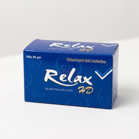 Gel bôi trơn Relax gốc nước tiệt trùng gói 5g