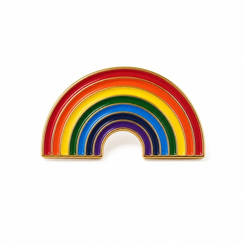 Ghim cài Cầu Vồng Pride Month phụ kiện LGBT