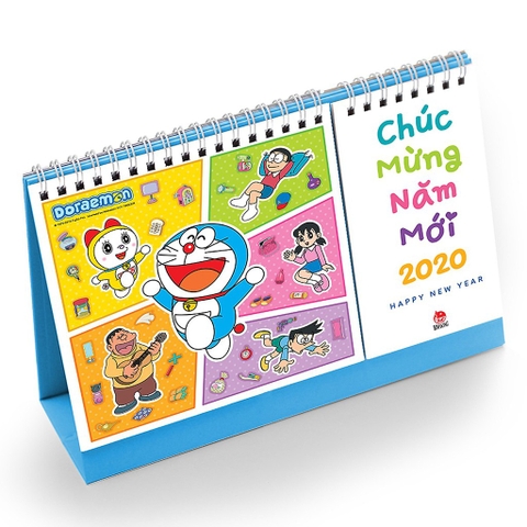 Lịch Bàn Doraemon 2020