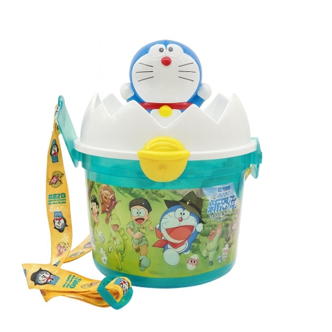 Hộp Bắp Doraemon Chính Hãng Nhật – Mẫu Movie 2020 Trứng Khủng Long, Dùng Decor & Đựng Đồ