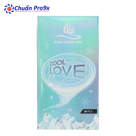 Bao cao su Tâm Thiện Chí TTC COOL LOVE mát lạnh cực đỉnh hộp 10 chiếc