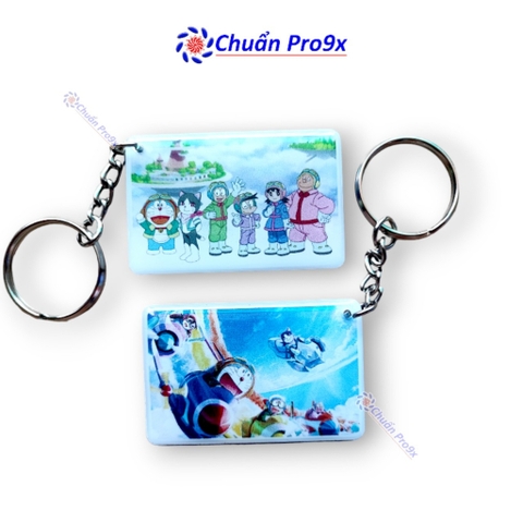 Móc khóa Doraemon 2023 NOBITA VÀ VÙNG ĐẤT LÝ TƯỞNG TRÊN MÂY V2