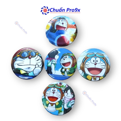 Huy hiệu Doraemon 2023 nhiều mẫu