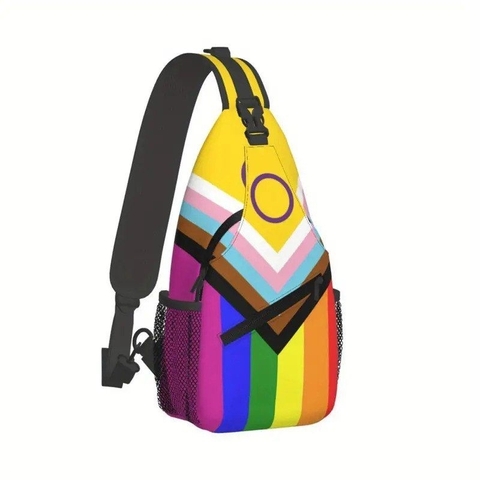 Túi đeo ngực LGBT LGBTIQ cầu vồng