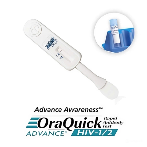 Test Hiv Bằng Dịch Miệng, Que Thử Hiv Oraquick không cần lấy máu