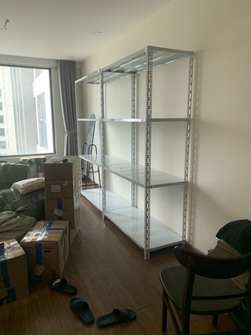 kệ v lỗ 4 tầng dài 1m5 rộng 50