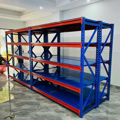 Kệ trung tải 5 tầng dài 2m