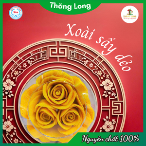 Xoài sấy dẻo hộp bông hoa hộp 400g