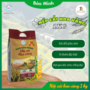 Gạo Nếp cái hoa vàng 1kg