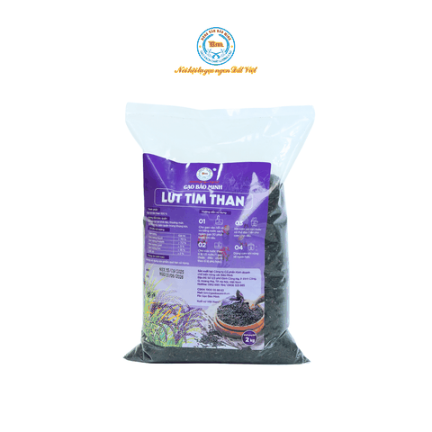 Gạo lứt tím than 2kg