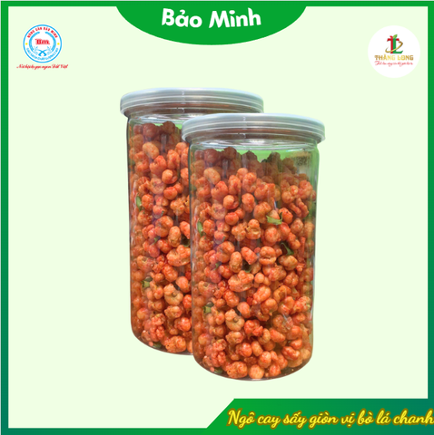 Ngô cay sấy vị bò lá chanh 210g