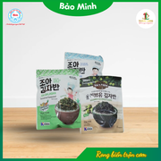 Combo 3 túi rong biển trộn cơm Joa vị rau củ hạnh nhân, vị tôm cá, vị oliver 50g