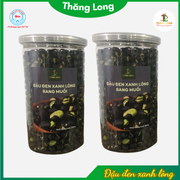Combo 2 hộp đậu đen xanh lòng rang muối 300g