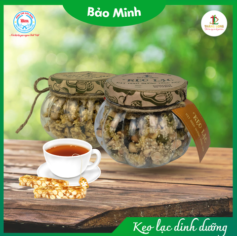 Hộp kẹo lạc hạt dinh dưỡng tổng hợp 280g đặc sản Nguyễn Trãi, Thường Tín
