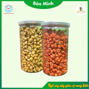 Combo 1 hộp Ngô cay sấy vị bò lá chanh, 1 hộp ngô cay sấy giòn vị rong biển 210g