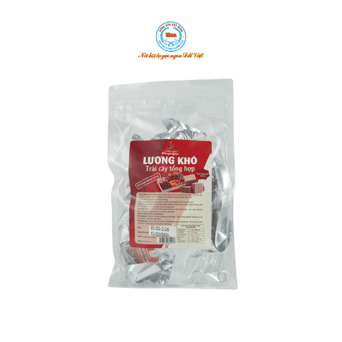 Lương khô mini vị hoa quả tổng hợp 300g