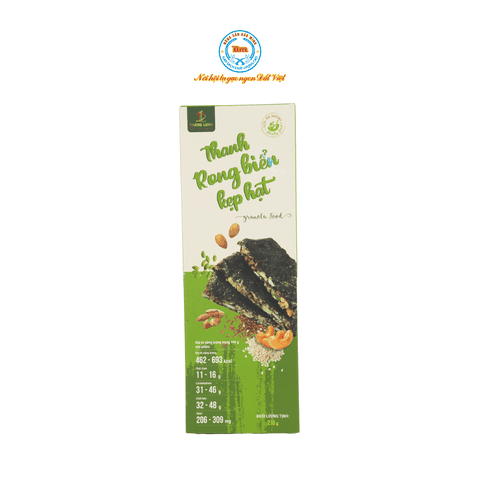 Thanh rong biển kẹp hạt hộp 210g