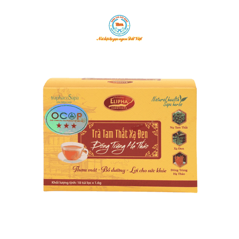 Trà tam thất xạ đen túi lọc( 18 túi * 1.6g)